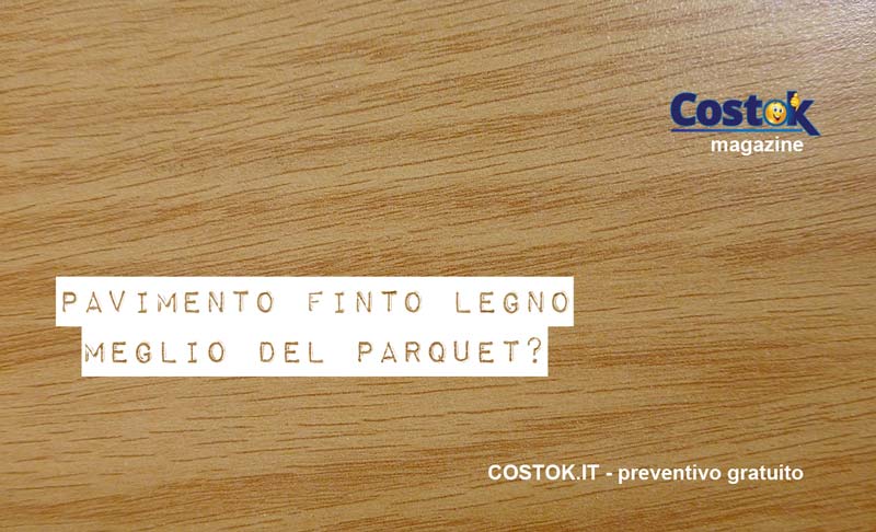 pavimento in finto legno magazine costok
