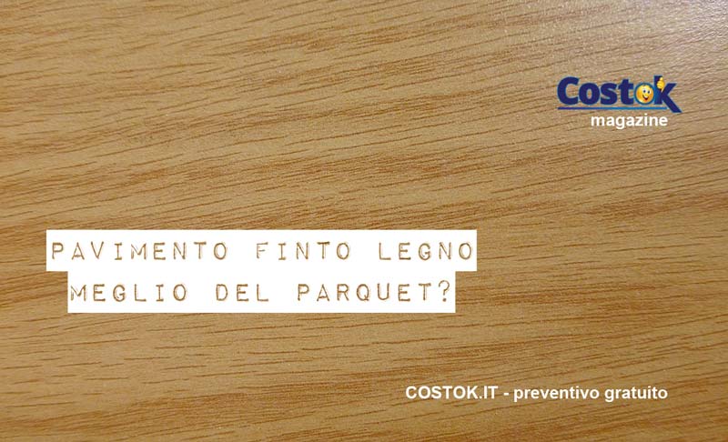 pavimento in finto legno magazine costok