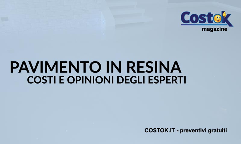 pavimento in resina costi magazine costok